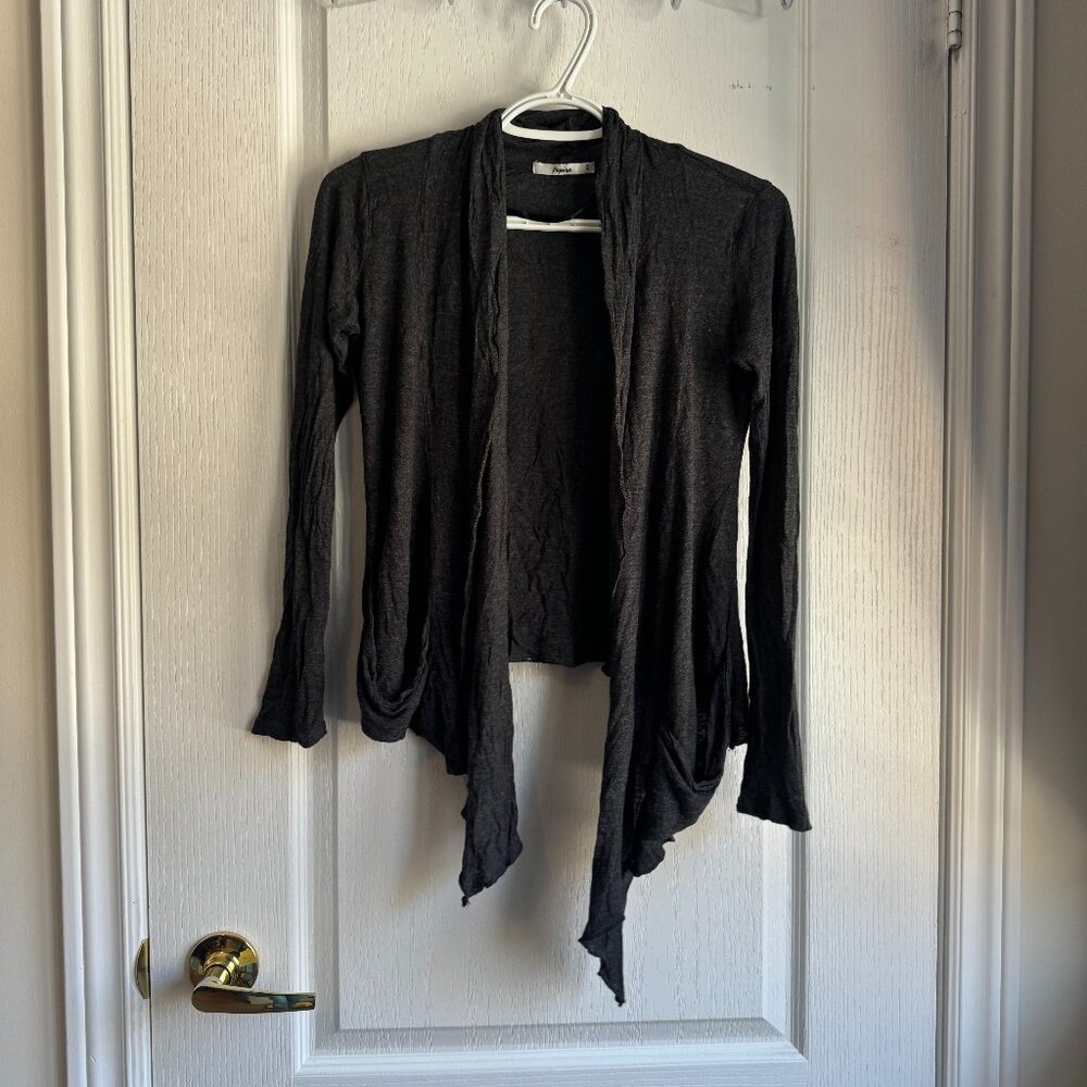 loose fit cardigan
